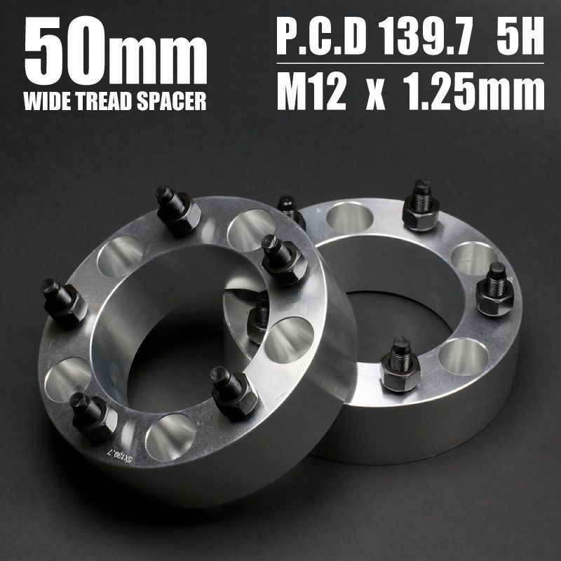 ワイドトレッドスペーサー PCD139.7-5H M12xP1.25「J-50」