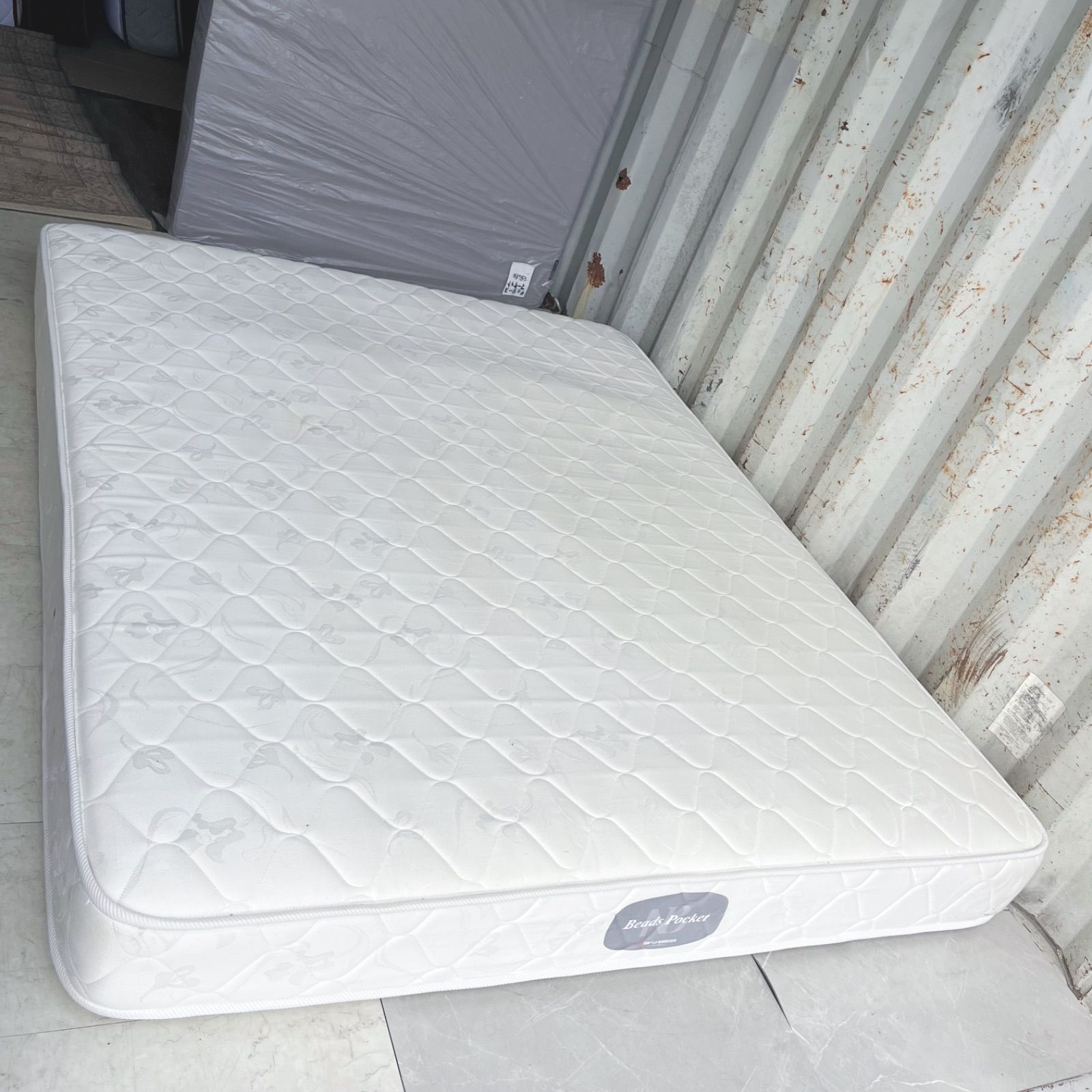 取付無料！日本ベッド ビーズポケット 快眠 おしゃれホワイトクイーンマットレス 取付無料！日本ベッド ビーズポケット 快眠 おしゃれホワイトクイーン