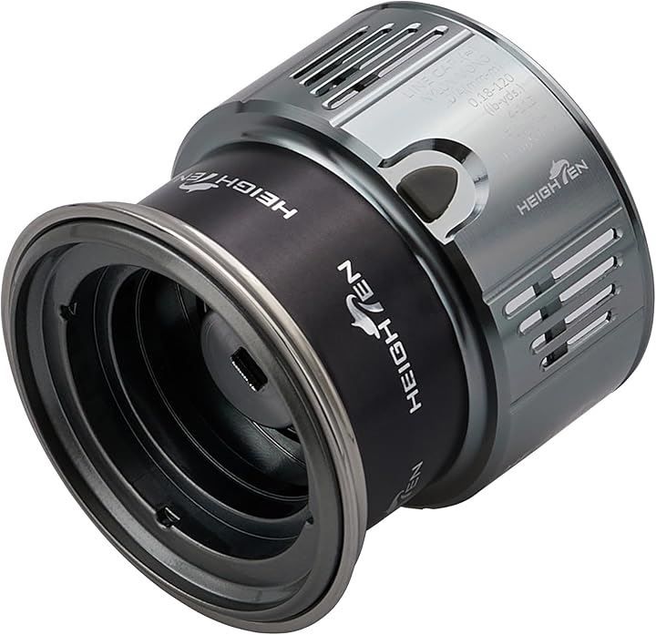 HEIGHTEN リール スプール シマノ Shimano 浅溝 2500S 替えスプール ステラ|ツインパワー|ヴァンキッシュ|ヴァンフォード|ストラディック|エクスセンス|セフィア|コンプレックス 対応 453 ガンメタル