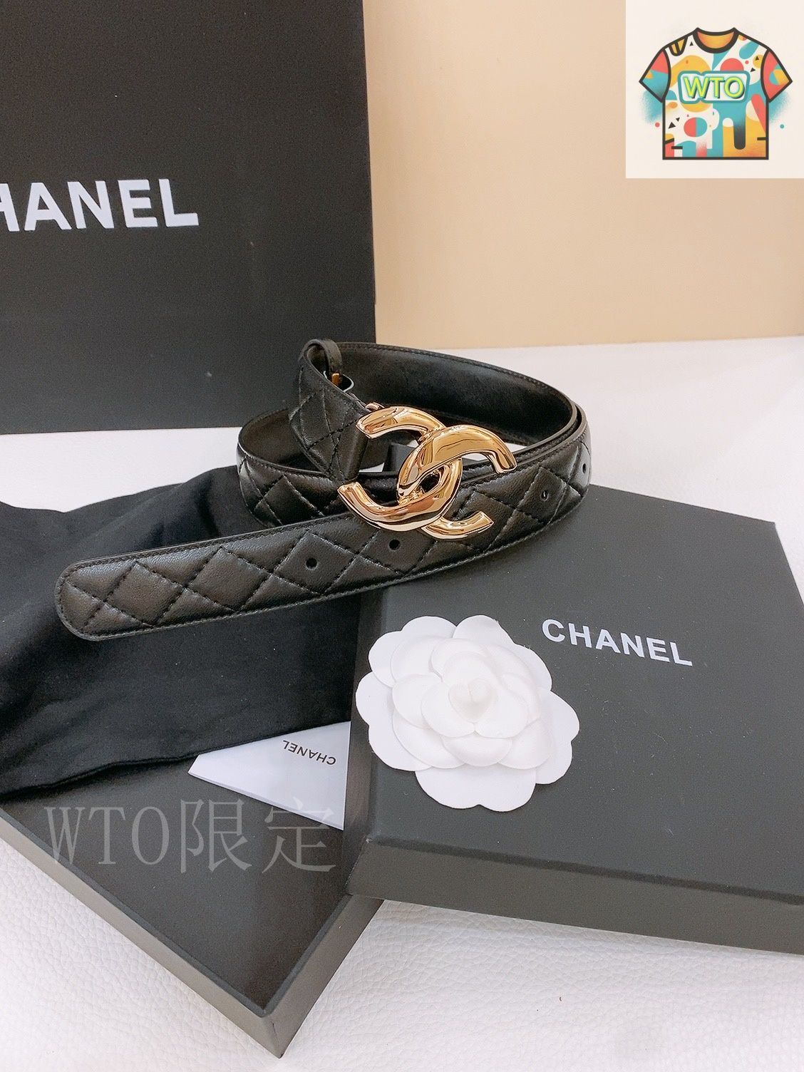 【エレガント】CHANEL レザーサッシュベルト 今日特価】Chanel ダブルフェイスレザーベルト-2 - メルカリ
