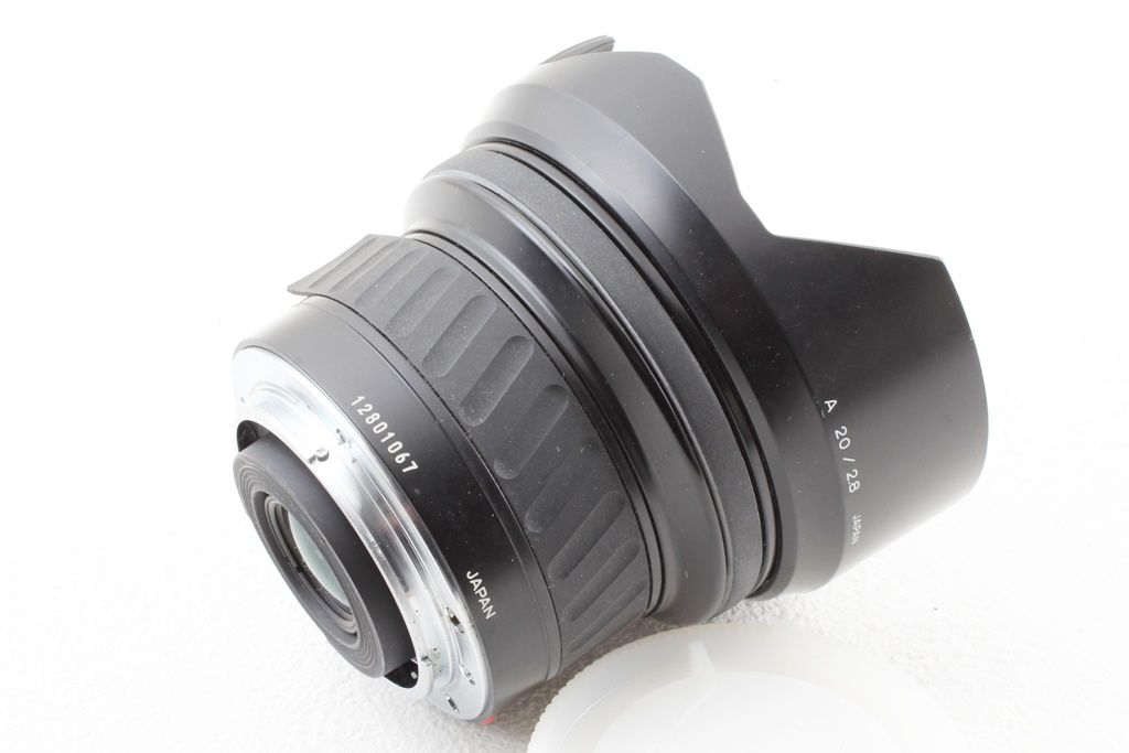 カメラ MINOLTA AF20mm F2.8 NEW フード・Zetaフィルター付属