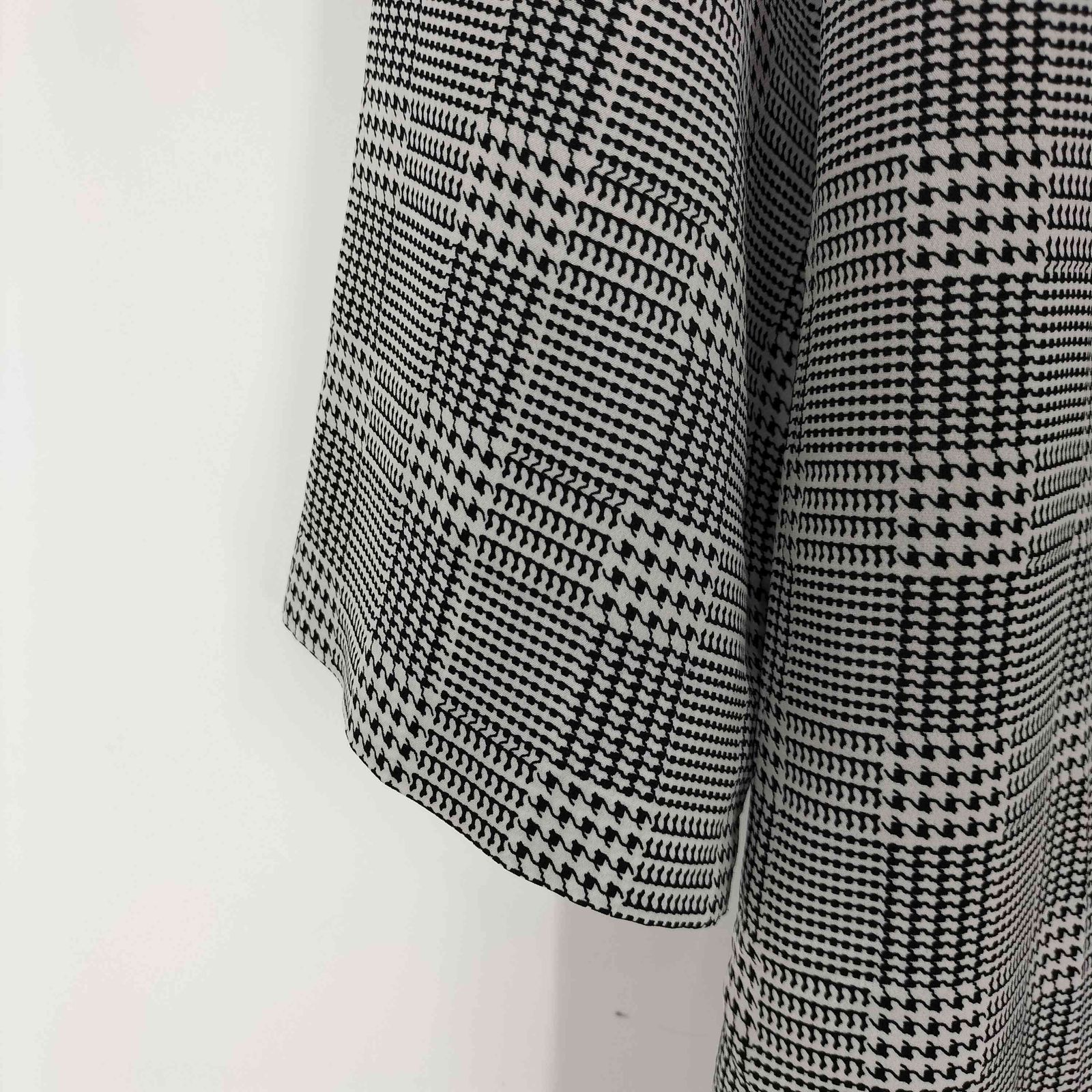 FRED PERRY チェック柄　ワンピース Monochrome Check Shirt Dress／モノクロチェックワンピース