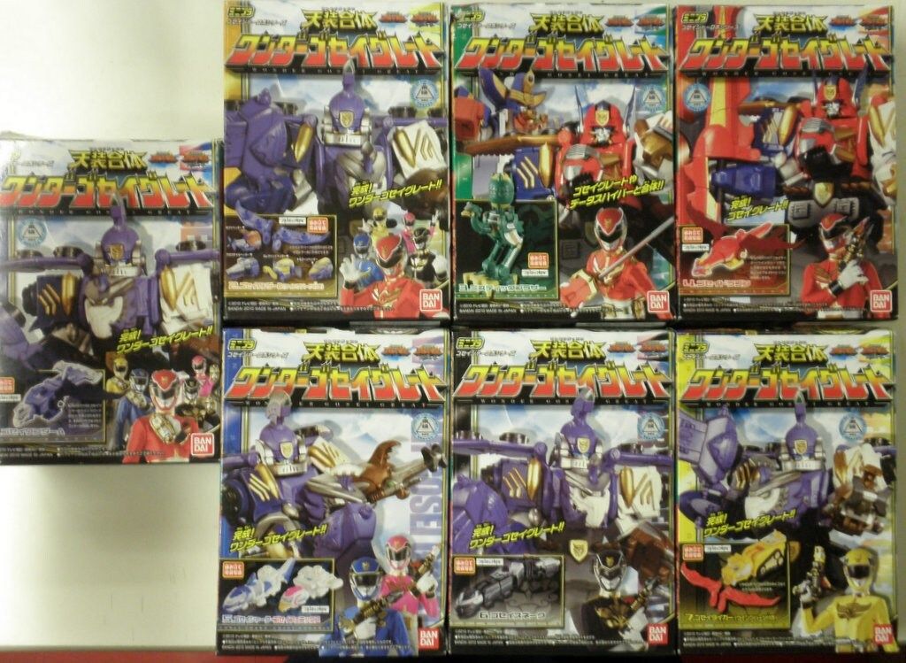 全7種セット 「ミニプラ 天装戦隊ゴセイジャー 天装合体ワンダーゴセイグレート 今週のミニプラ]ゴセイドラゴン レビュー 天装戦隊ゴセイジャー