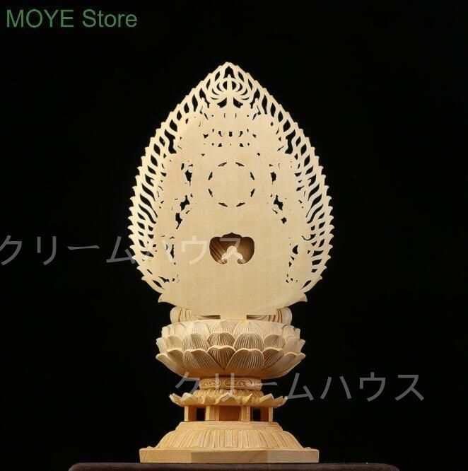 珍品　総檜木材　仏教工芸品　木彫仏像　最高級品　仏師手仕上げ品　大元帥明立像 珍品 総檜木材 仏教工芸品 木彫仏像 最高級品 仏師手仕上げ品