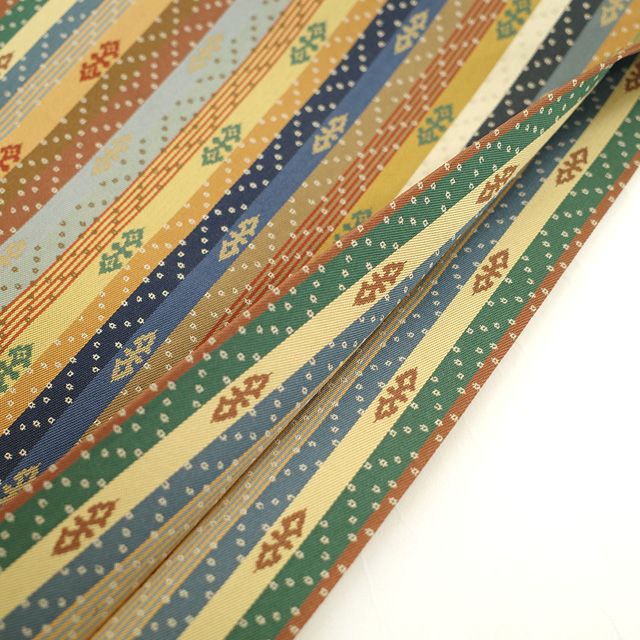 新古品】 龍村美術織物 開き 名古屋帯 京袋帯 たつむら 全通 天平段文