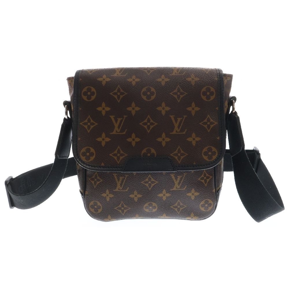 LOUIS VUITTON ルイヴィトン モノグラムマカサー バスMM ショルダーバッグ ブラウン M56715 AA1161