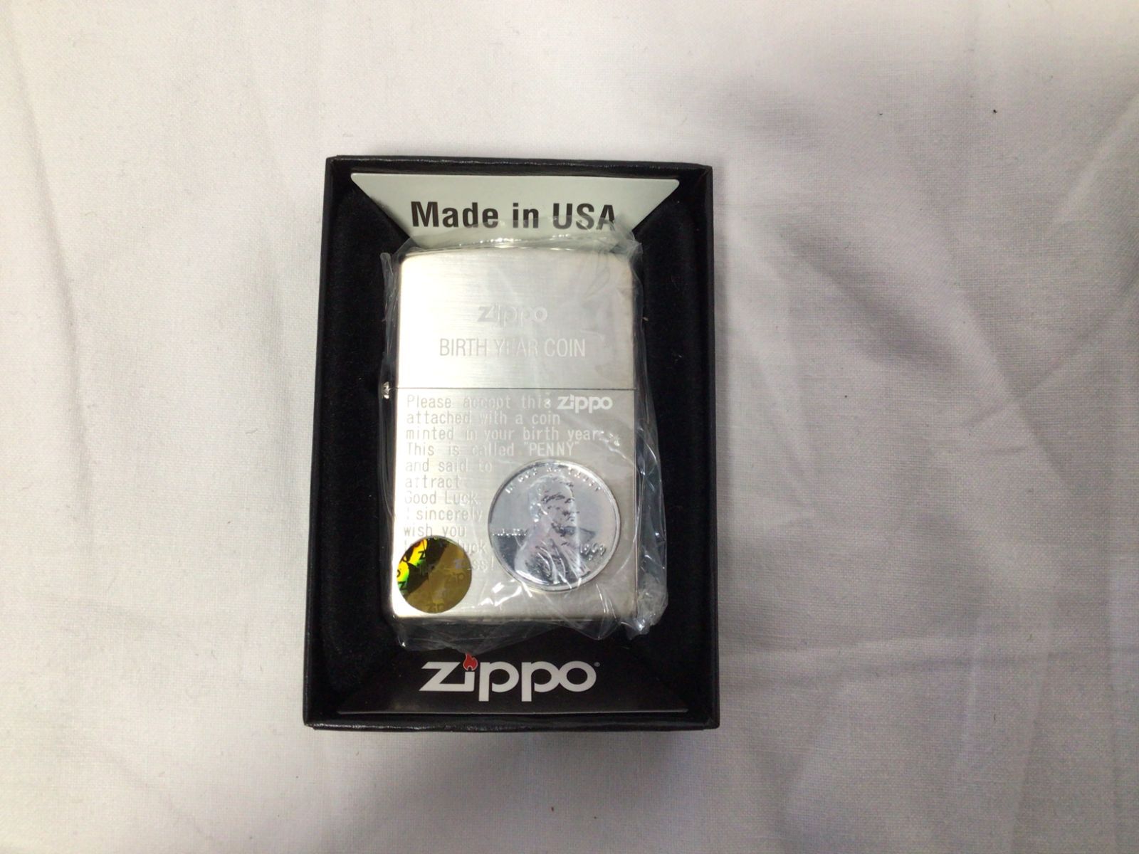 Zippo ジッポー 絶版・1999年製造 BIRTH YEAR COIN 1967年コイン