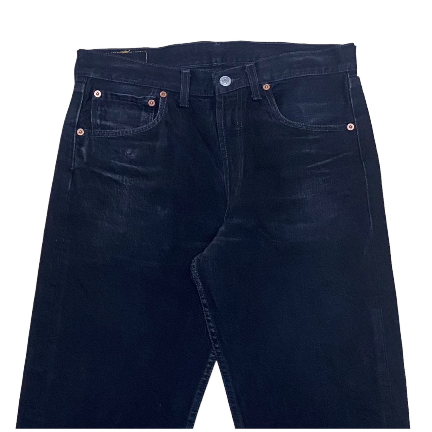 Levi's 501 BLACK W32L30 ストレート USA製 CL123 - www.stedile.com.br