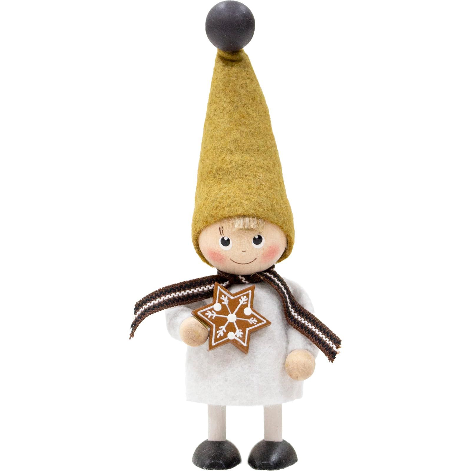 NORDIKA nisse ノルディカ ニッセ クリスマス 木製人形 ジンジャークッキーを持った男の子 Jule Hygge