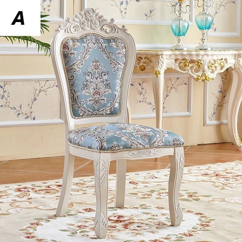 イタリアダイニングチェア 金華山赤金猫脚椅子ヨーロピアン ロココ ③