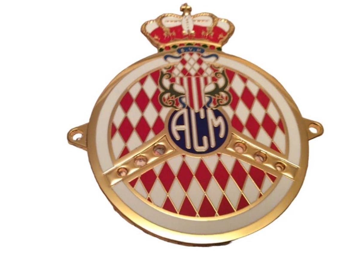 モナコ自動車クラブ ACM リアフェンダー バッジ カーバッジ 英国製