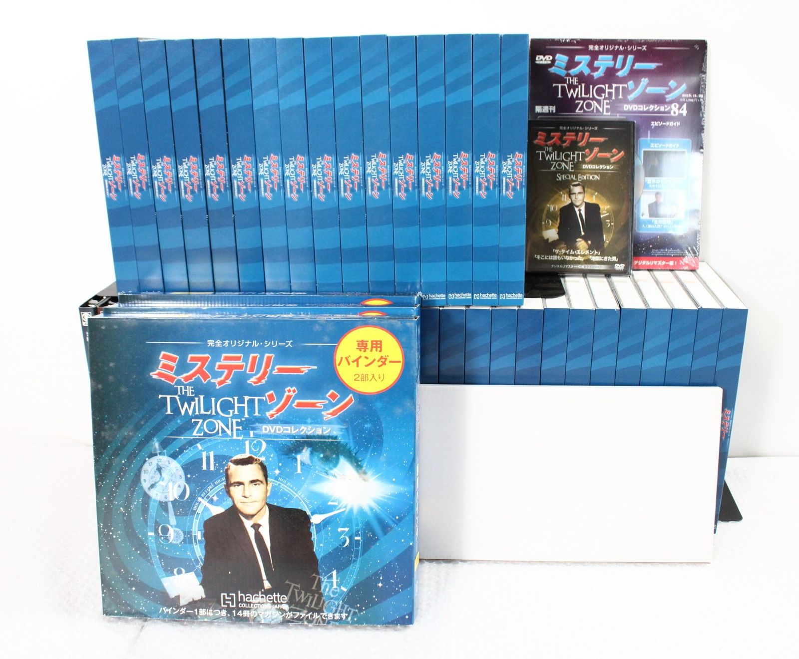 美品 ミステリーゾーン DVDコレクション 全84巻＋スペシャルエディション 未開封 アシェット ミステリーゾーン DVDコレクション 1-84巻
