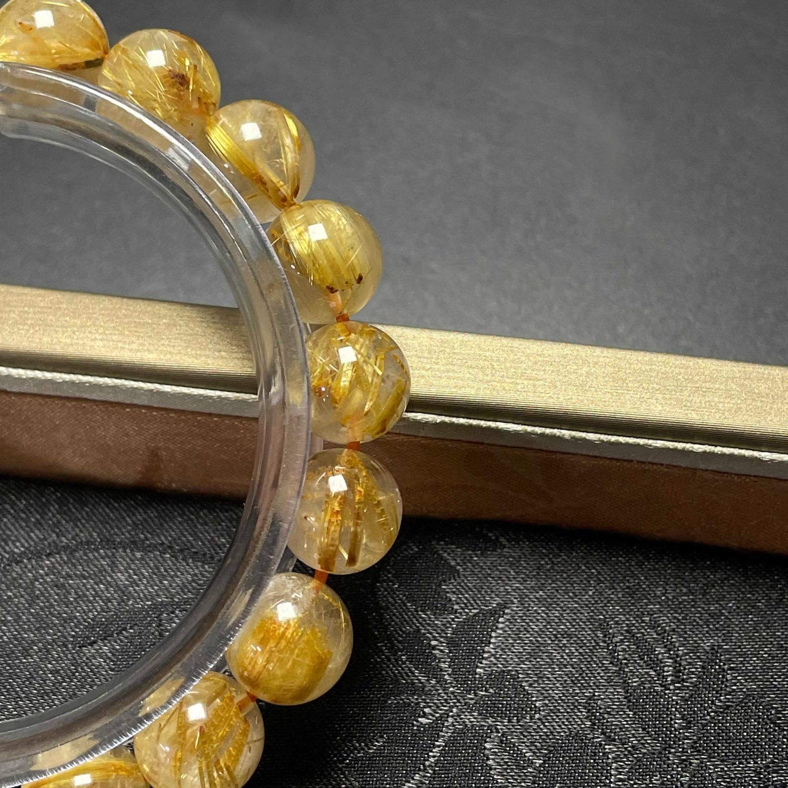 満針ルチルクォーツ