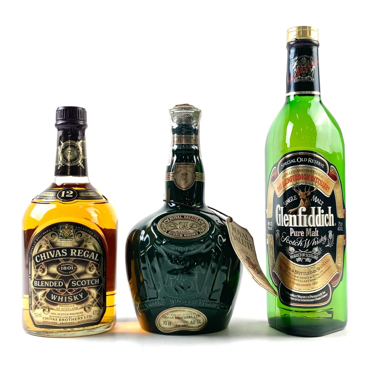 3本 シーバスブラザーズ ベルズ スコッチ 750ml