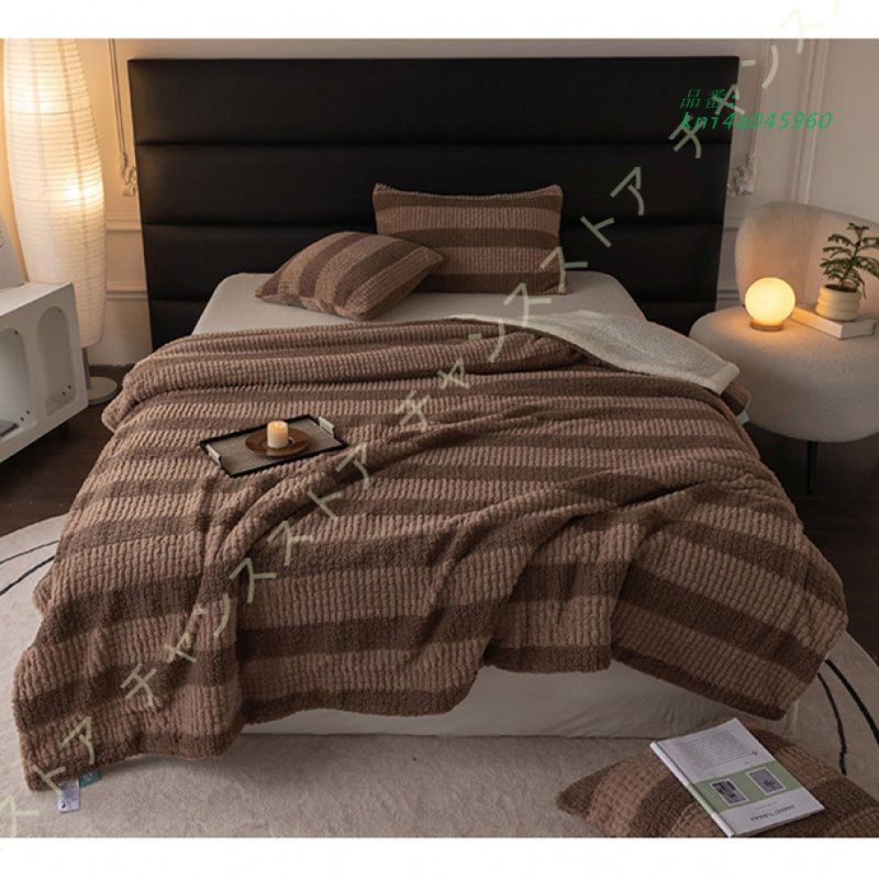 毛布 シングル ふんわり なめらか シープボア もうふ ひざ掛け フ軽量 静電防止 四季適用 マイクロファイバー ブランケット 大判 肌触り もふもふ kni4a045960 MARWIL-DEMENAGEMENTS_CH