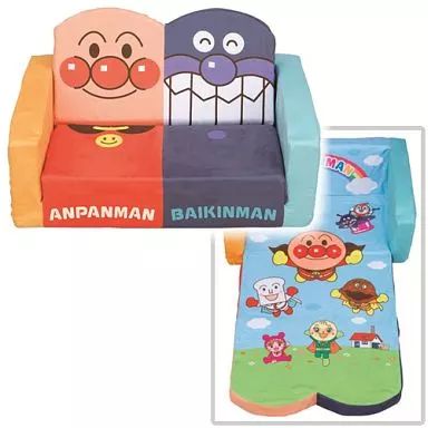 【新品】おもちゃ アンパンマン やわらかキッズソファーベッド 「それいけ!アンパンマン」