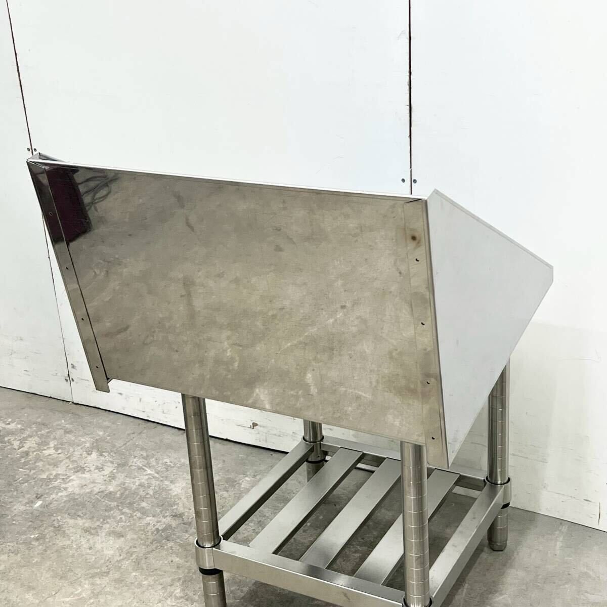 W600×D500×H400 ステンレス棚 業務用 壁付棚 レンジ棚 吊棚 MARWIL-DEMENAGEMENTS_CH