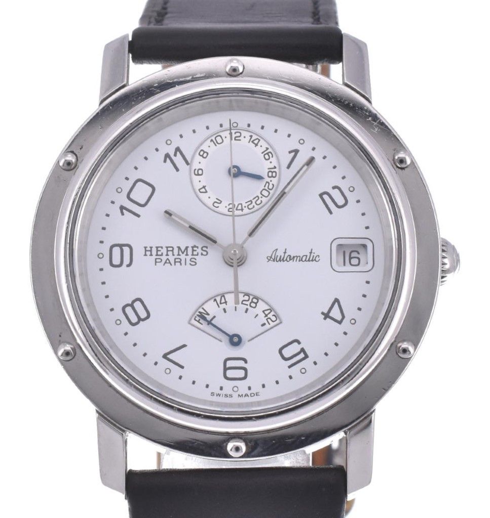 エルメス HERMES CL5.710 クリッパー GMT パワーリザーブ 自動巻き