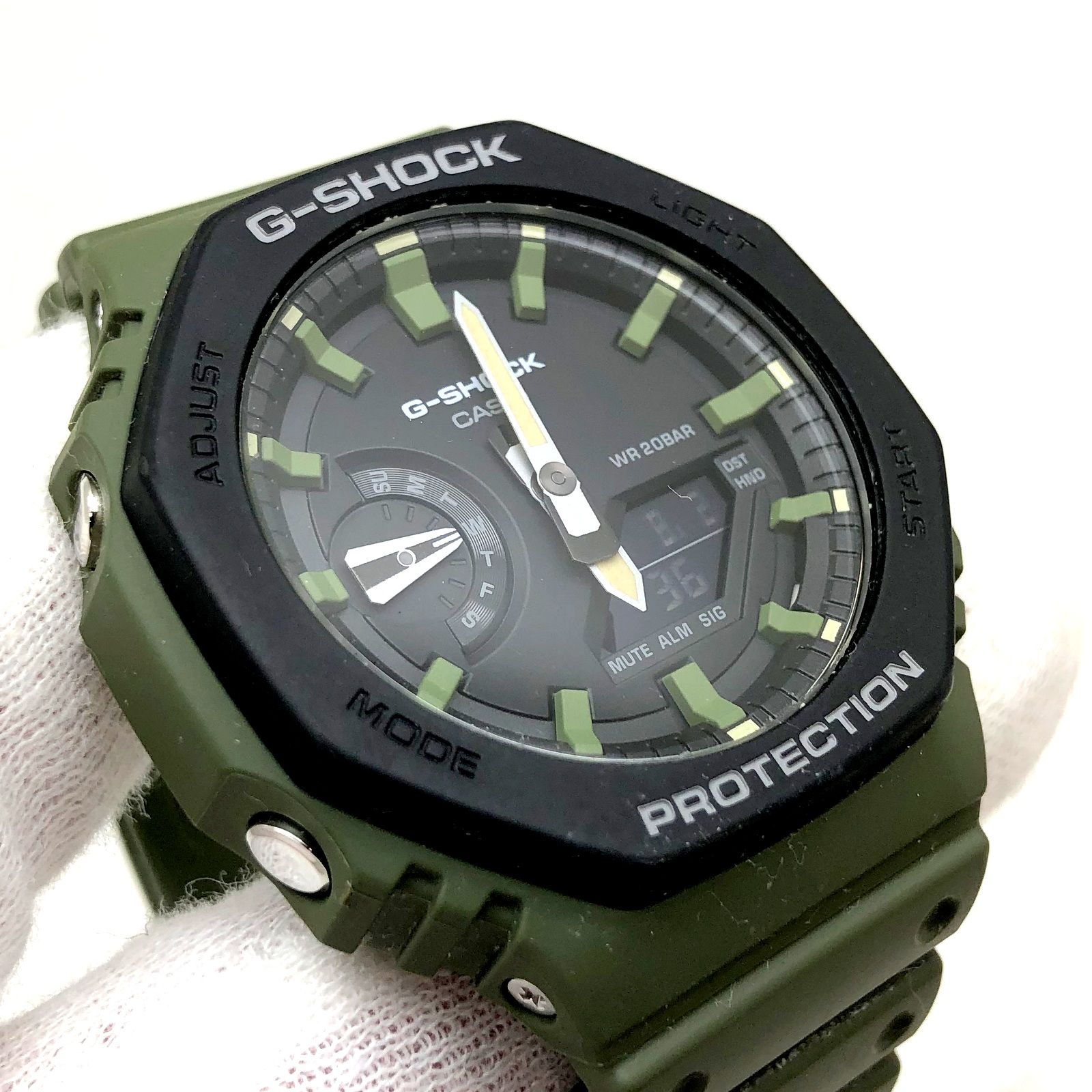 G-SHOCK GA-2110SU-3AJF デジタル腕時計 カーキ G-SHOCK ストリート ユーティリティカラー GA-2110SU-3AJF