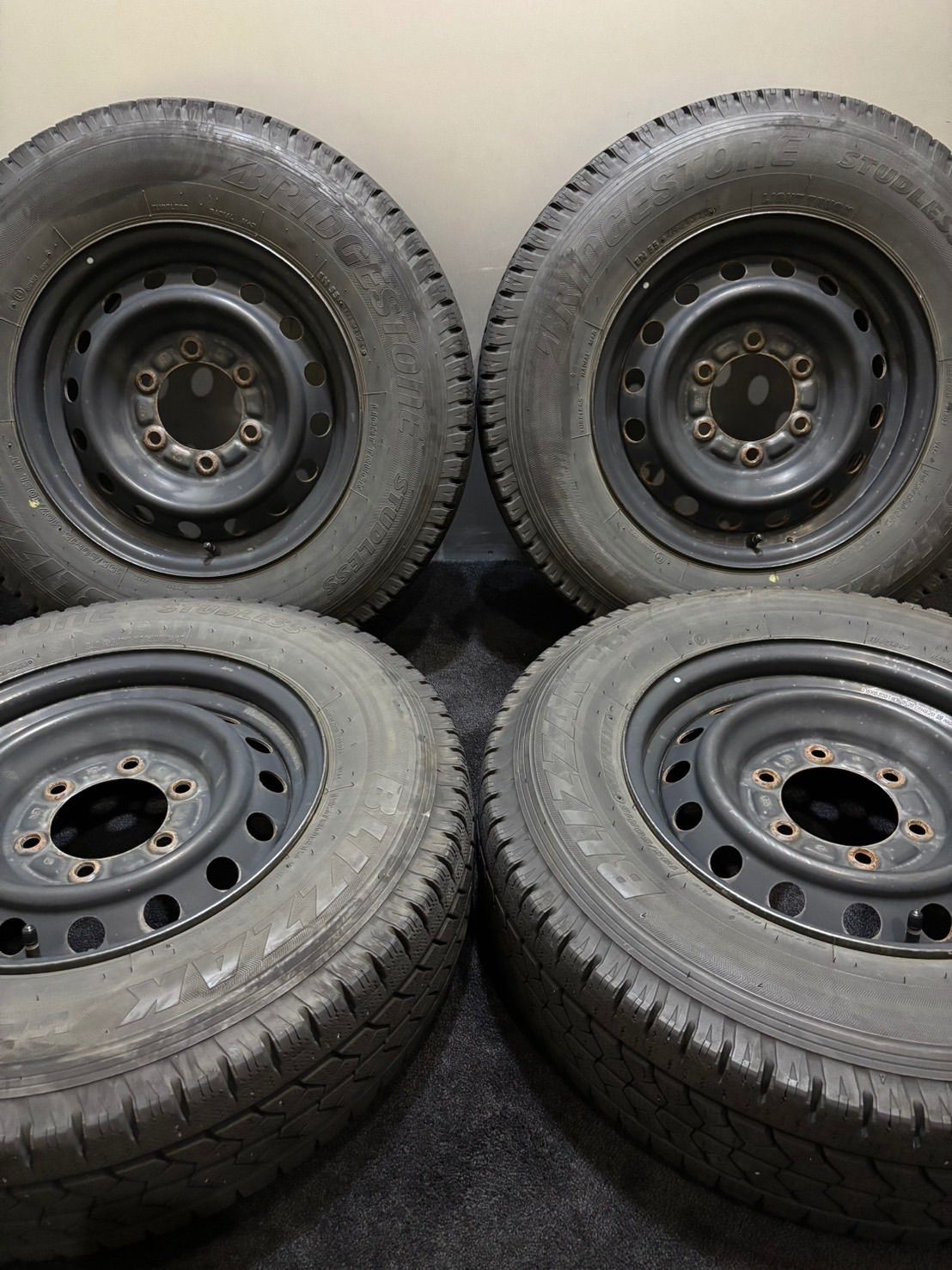 ☆195/80R15 107/105L LT BRIDGESTONE/VL1 20年製 トヨタ 200系