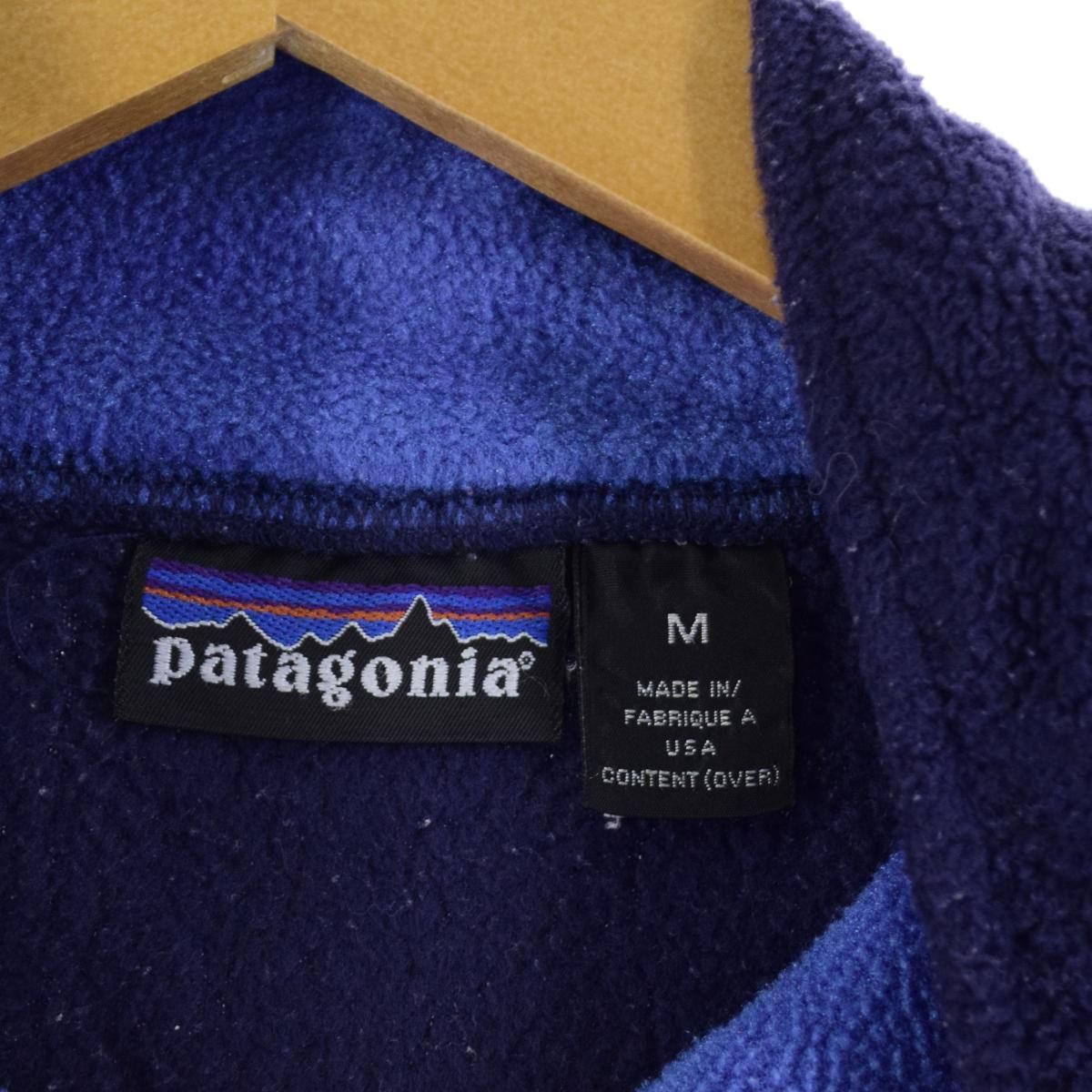 古着 04年製 パタゴニア Patagonia 25220 F4 フリースプルオーバー USA 