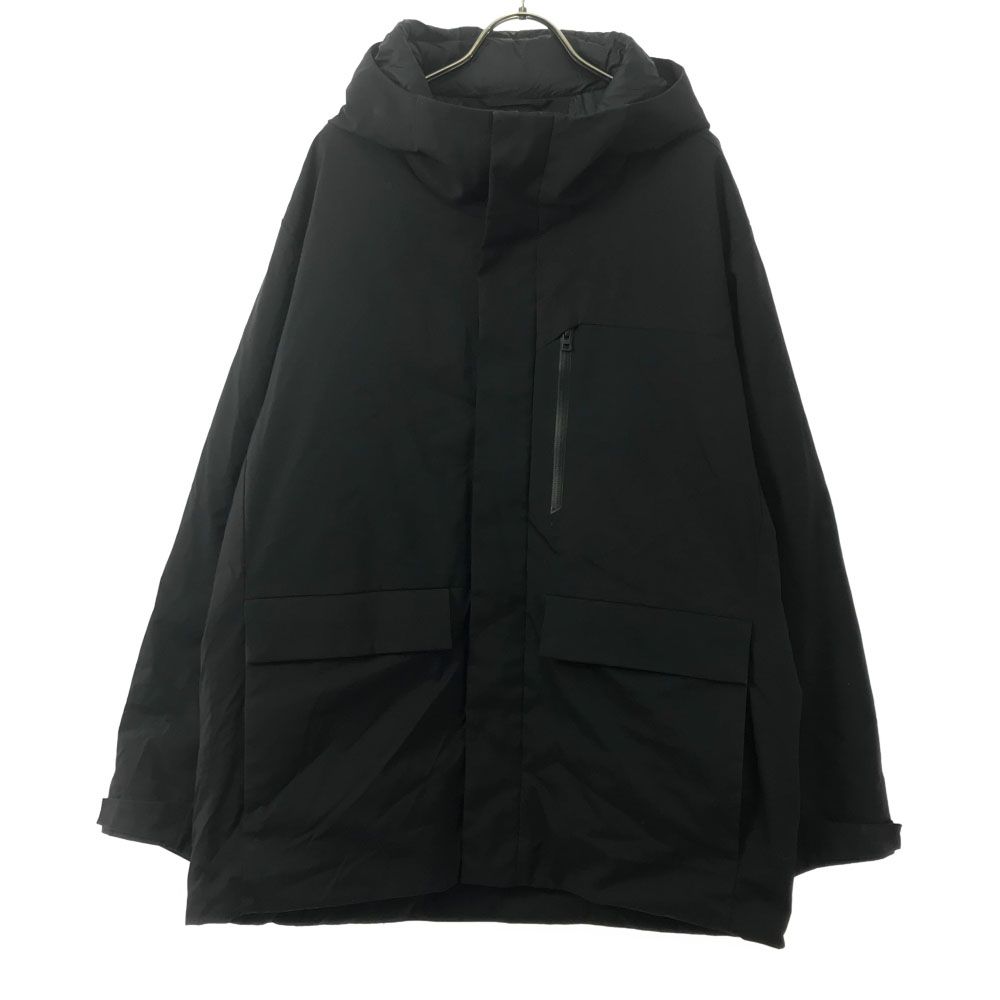 ユニクロ ハイブリッドダウンパーカ ダウンジャケット XL ブラック UNIQLO メンズ