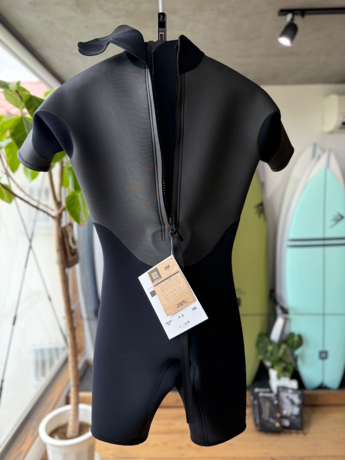  サーフィン ウエットスーツ ラバー スプリング バックジップ SSモデル AXXE AXXEClassic アックスクラシック MEN ML 2 mm スプリング ウェットスーツ