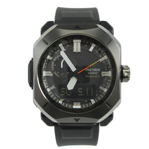 カシオ CASIO プロトレック PRO TREK クライマーライン 腕時計 アナデジ PRW-6900Y-1JF 電波ソーラー ブラック