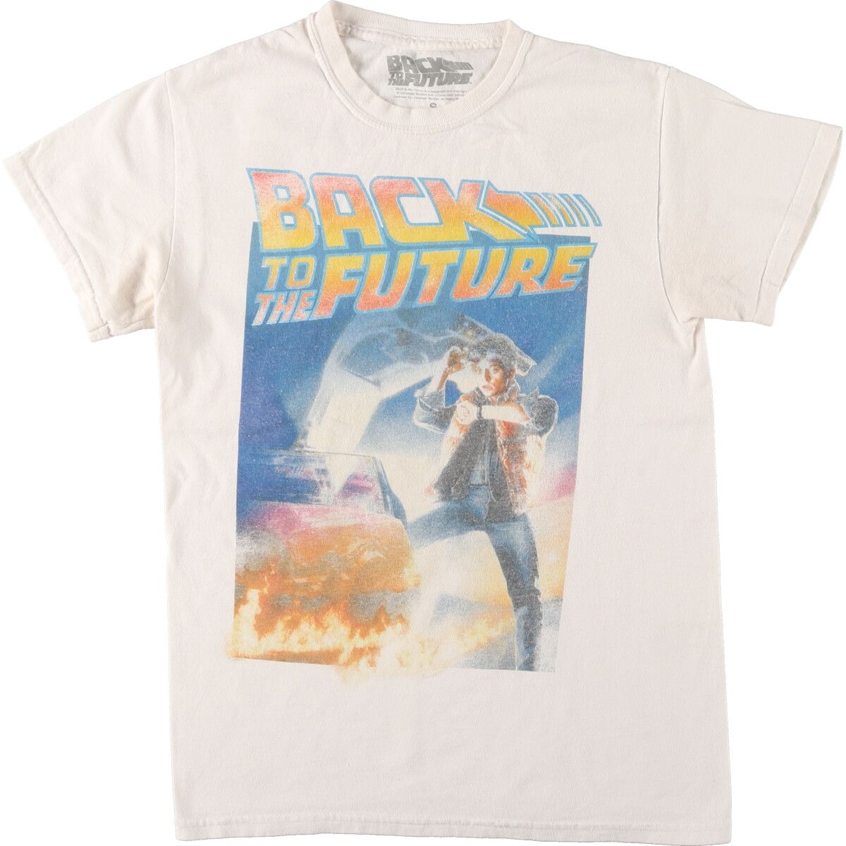 古着 BACK TO THE FUTURE バックトゥザフューチャー 映画 ムービーTシャツ メンズS相当/eaa467595