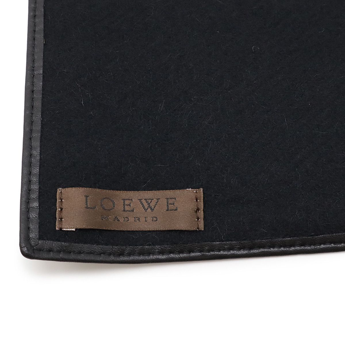 ロエベ ブラック マフラー ロエベ ブラック マフラー ロエベ LOEWE MUFFLER