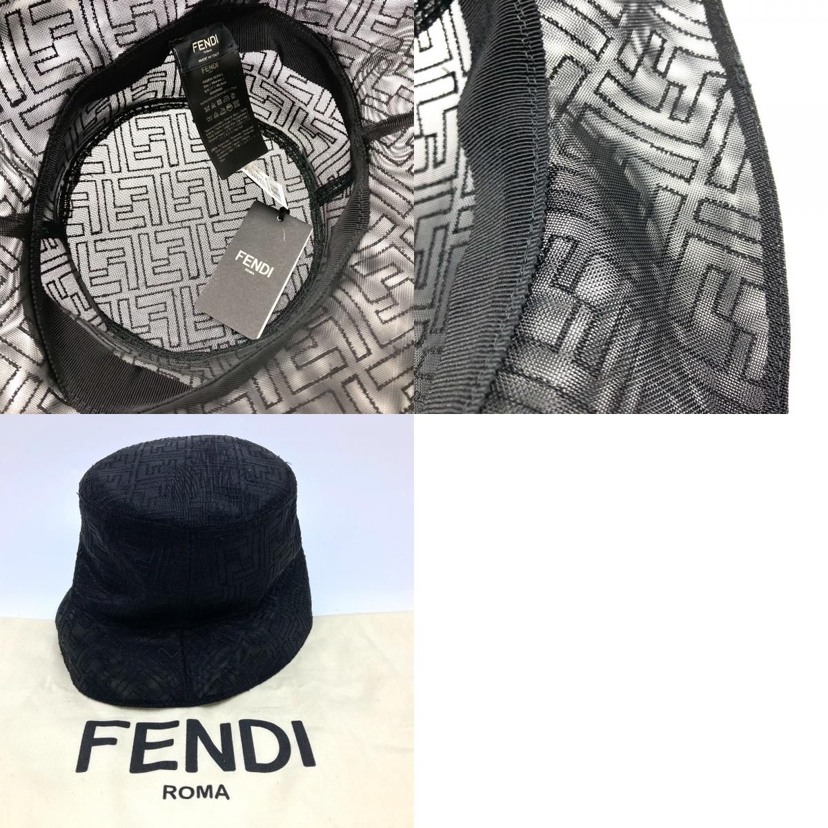 ◇フェンディ◇FXQ801/L/帽子/ハット/ブランド 楽天市場】FENDI フェンディ バケットハット FXQ801 ALHD