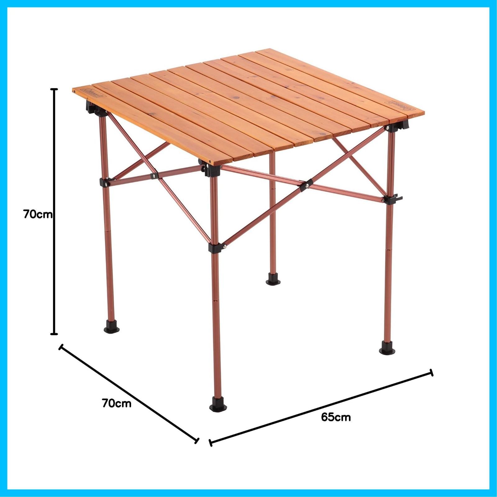 在庫処分】コールマン（Coleman）ナチュラルウッドロールテーブルクラシック／６５ - メルカリ
