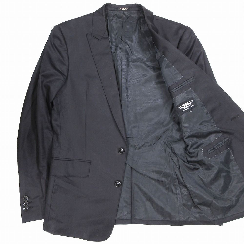 TORNADO MART トルネードマート ウール ピークドラペル テーラード