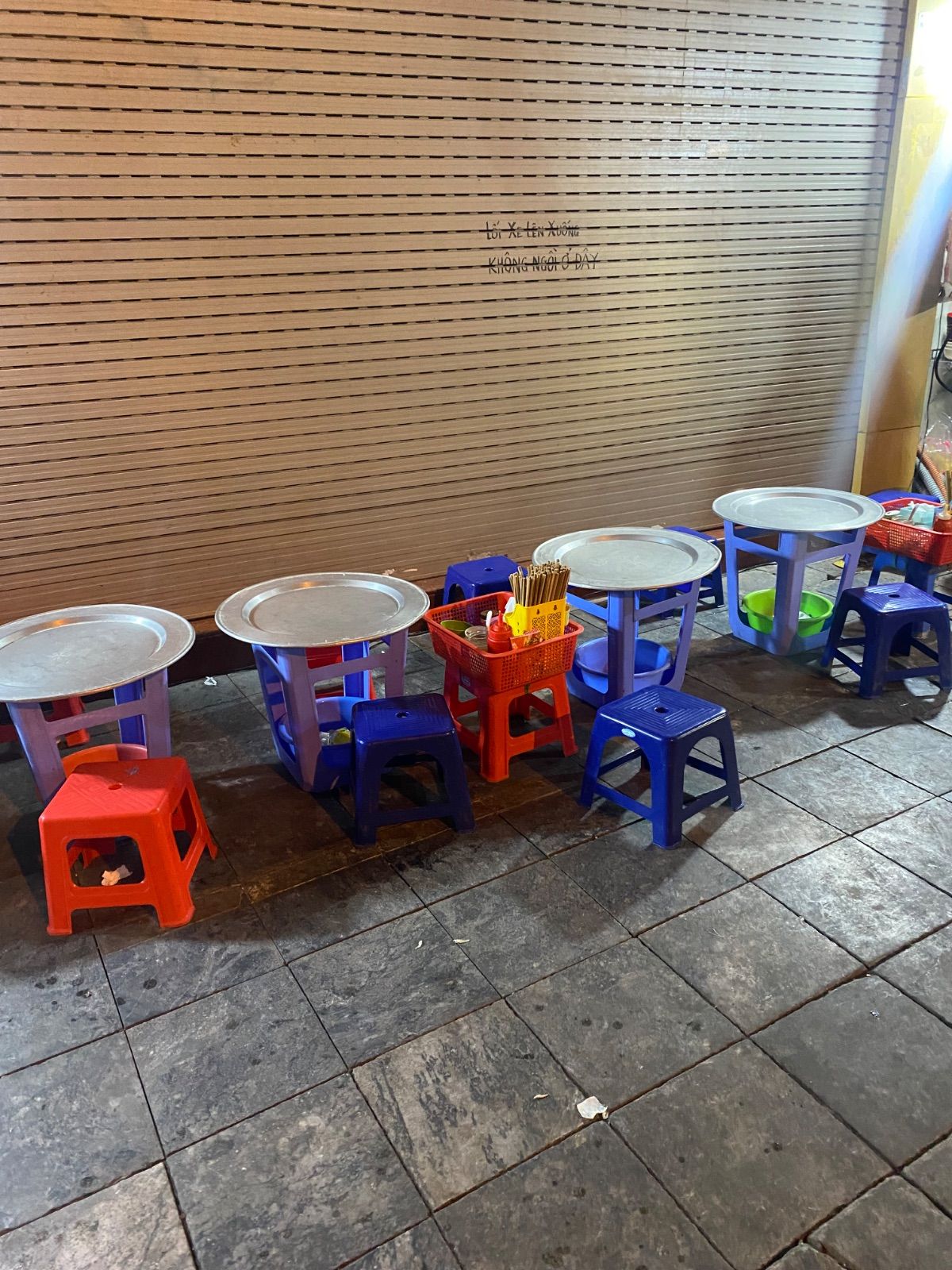 路上屋台4点セット