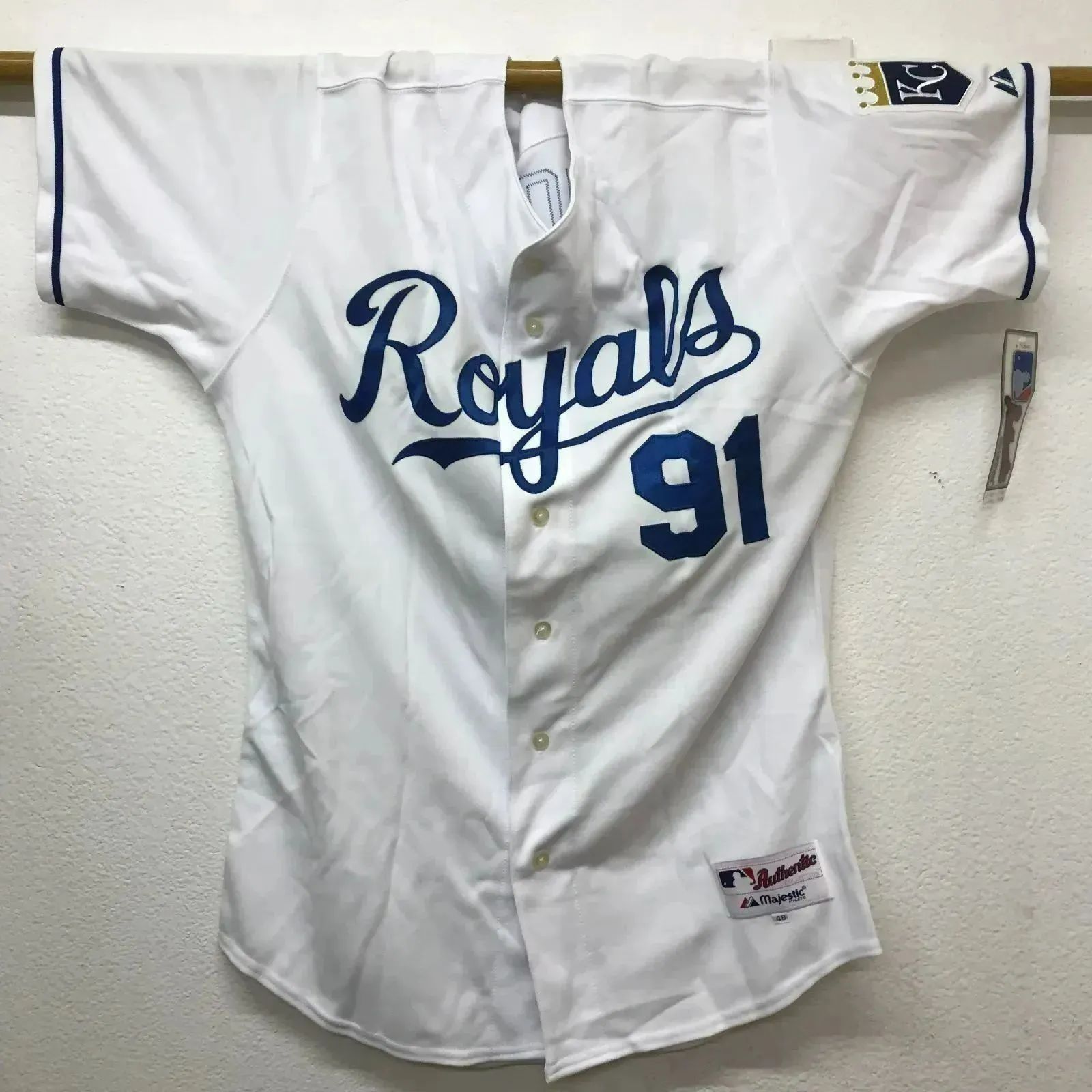 新品タグ付き】ロイヤルズ 野茂英雄 ユニフォーム - メルカリ