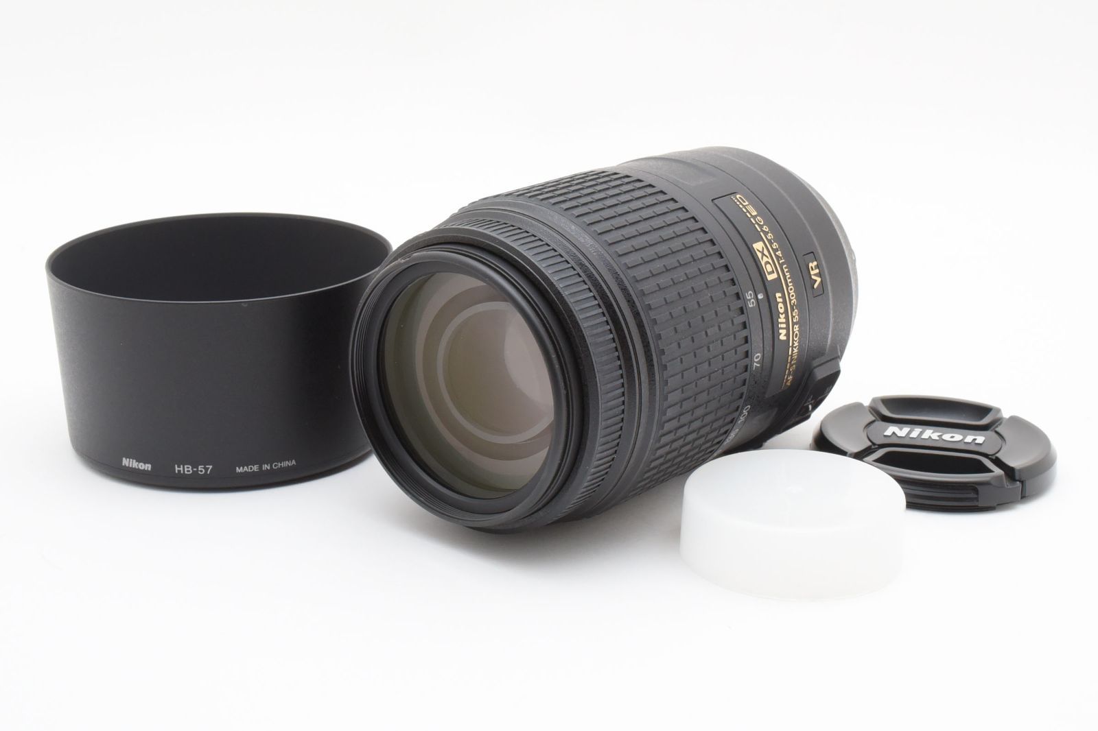 上品 ニコン NIKON AF-S DX NIKKOR 55-300mm F4.5-5.6G ED VR 付属品多数 LL0 4077