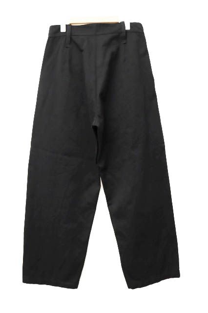 A.PRESSE アプレッセ 25SS WW2 British Army Cotton Drill Trousers ブリテッシュ アーミー コットン ドリル トラウザーズ チノ ワイド パンツ 25SAP-04-18H 1 黒ブラック 250930