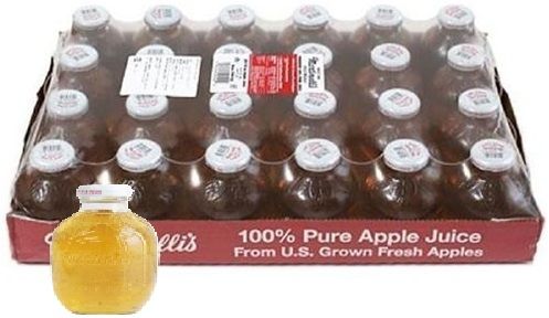 【24瓶】martinelli’s マルティネリ 100%アップルジュース ストレート  林檎 リンゴ味 美味しい 瓶 可愛い お返し 来客用 母の日 父の日