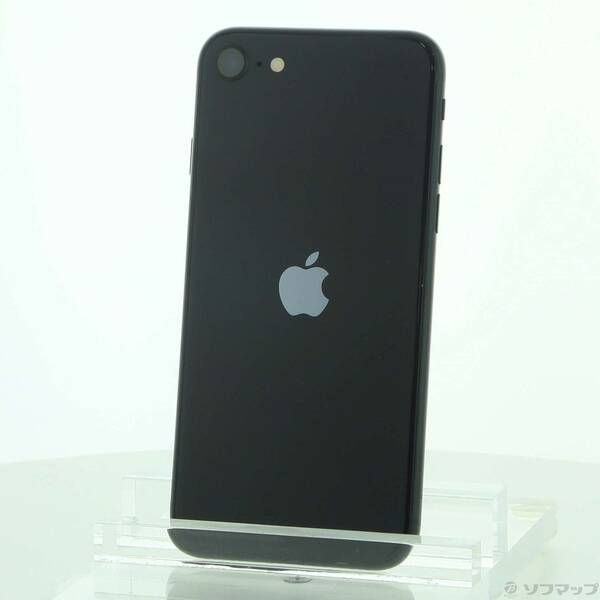 〔 〕iPhone SE 第3世代 64GB ミッドナイト MMYC3J A SIMフリー 258