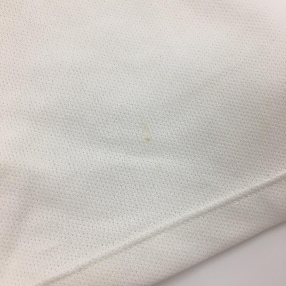 SALE価格トライアングルスクエア 半袖ポロシャツ 白×ネイビー　バイカラー メンズ M ゴルフウェア Trianglesquare POLO Ralph Lauren ボーダー柄 ポロシャツ M
