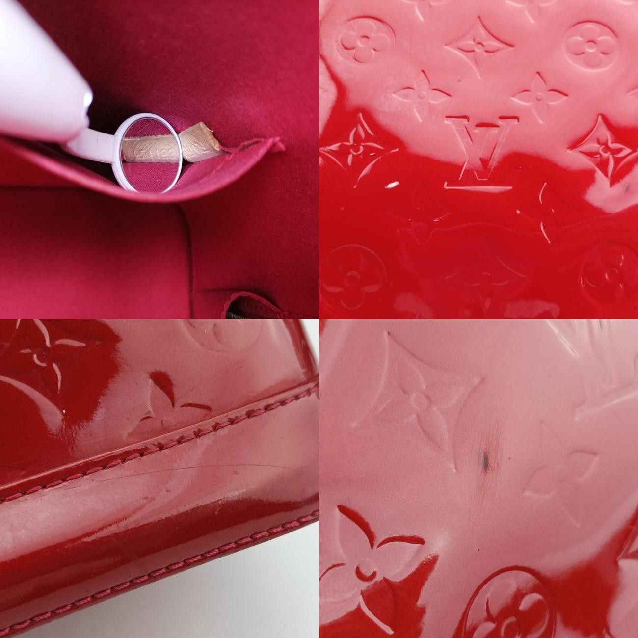 VuittonアルマPMポムダムールヴェルニM90096FL1163