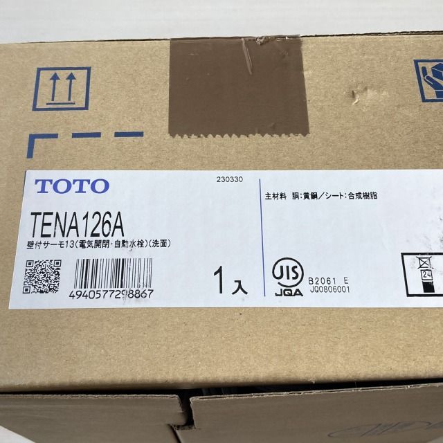 TENA126A 自動水栓 壁付 アクアオート 洗面水栓 TOTO 【未開封