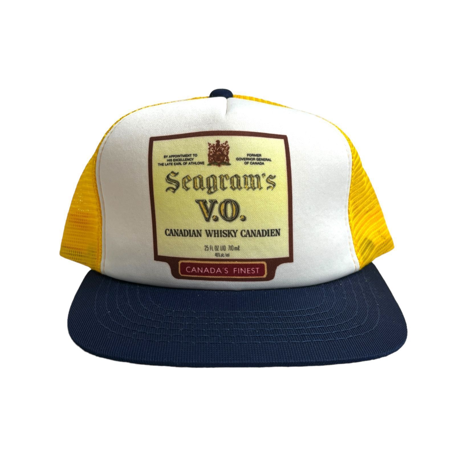 キャップ / 帽子】Seagram V.O. (シーグラム) ウイスキー ビンテージ 