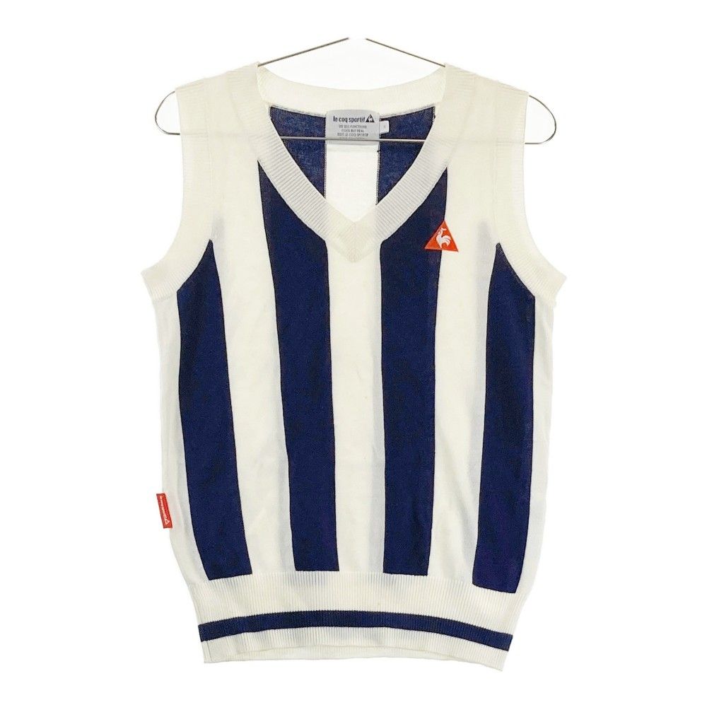 LE COQ SPORTIF レディースベスト ストライプ