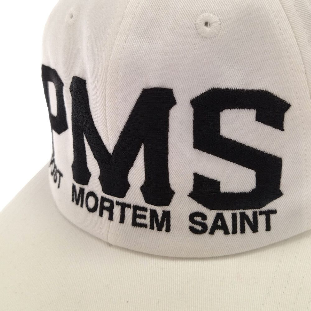 SAINT MICHAEL (セントマイケル) 23SS CAP PMS ロゴ刺繍キャップ 