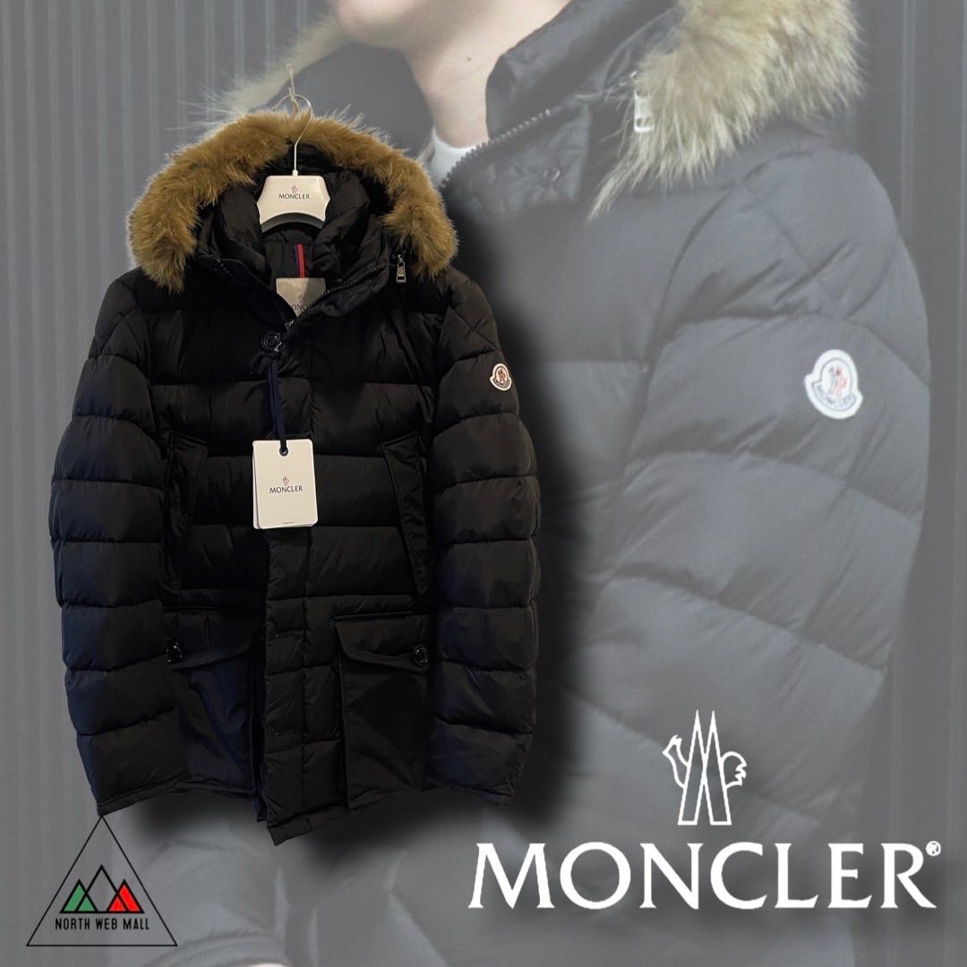 Moncler cluny black クルーニー モンクレール - メルカリ