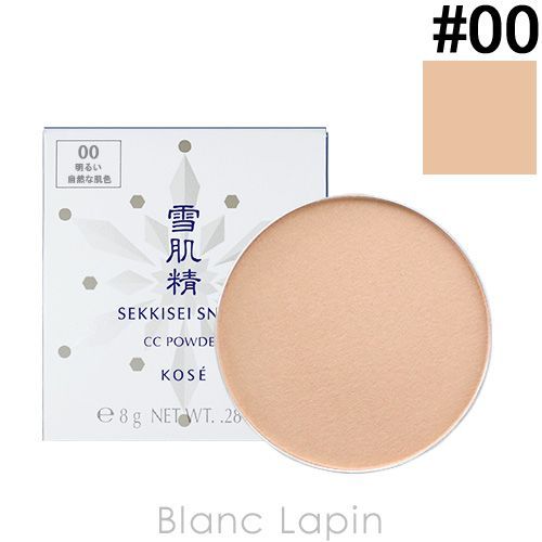 コーセー KOSE 雪肌精 スノーCCパウダー レフィル #00 8g [484182]〔メール便発送〕