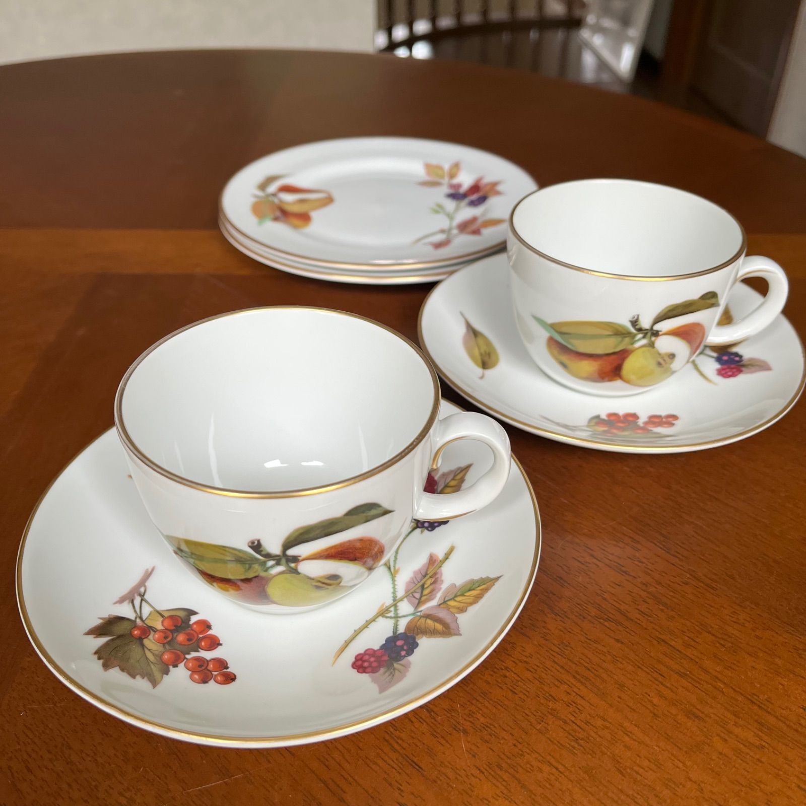 美品】ロイヤルウースター☆イヴシャム☆トリオペア