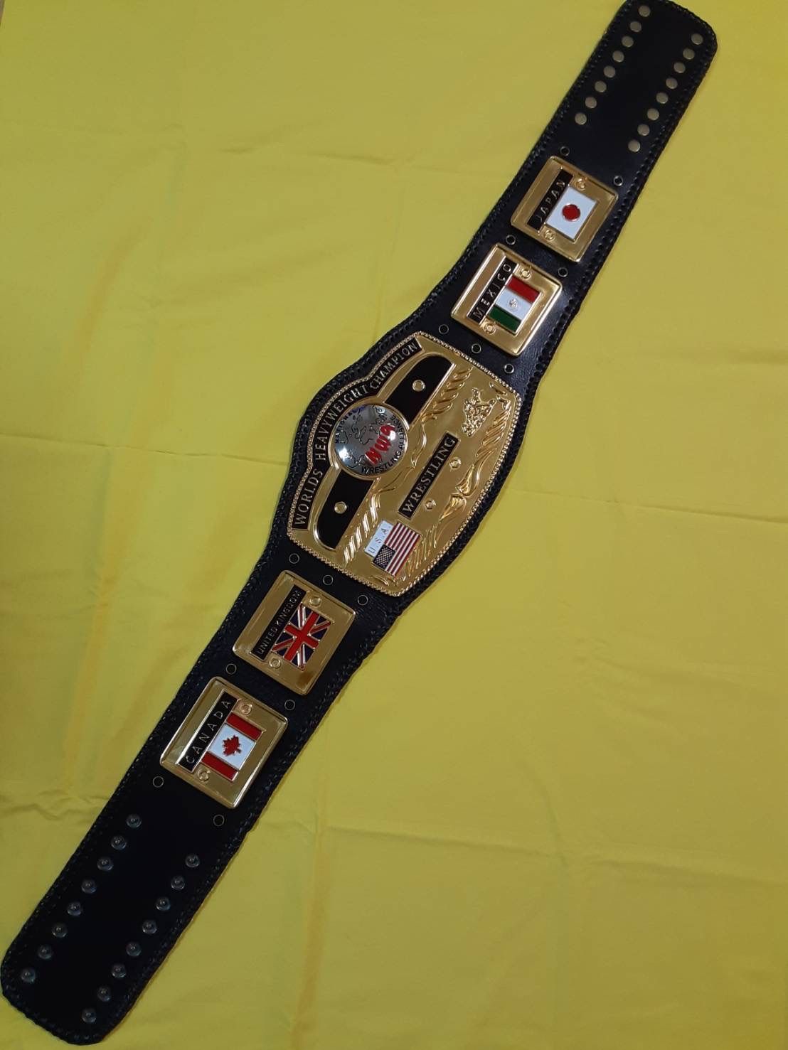 新品 実物大サイズ アントニオ猪木 NWA DOMED GLOBE WORLD HEAVYWEIGH 6MM プロレス レスリング チャンピオンベルト  レプリカ - メルカリ