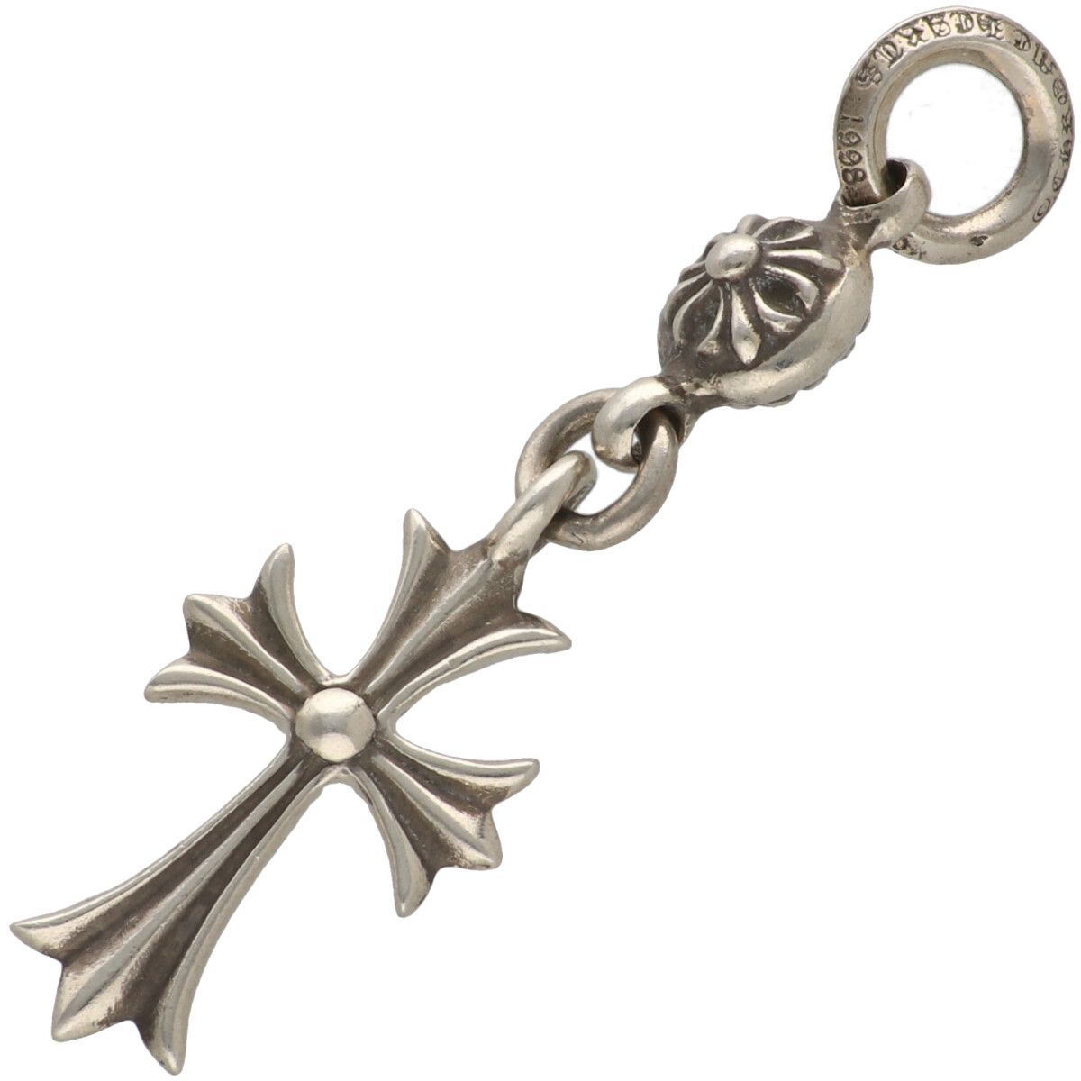 CHROME HEARTS クロムハーツ 1ボールタイニーCHクロスチャーム SV925 シルバー ネックレス ペンダント トップ チャーム 25031841 RS